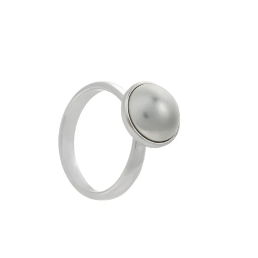 Кольцо Fiore Luna Pearl K2005.1 BW/S