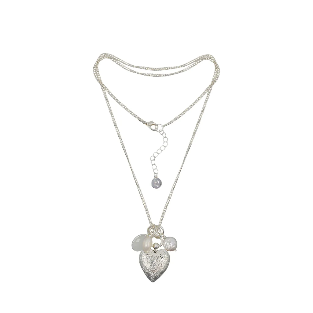 Колье Fiore Luna Metall Heart LN5236 S