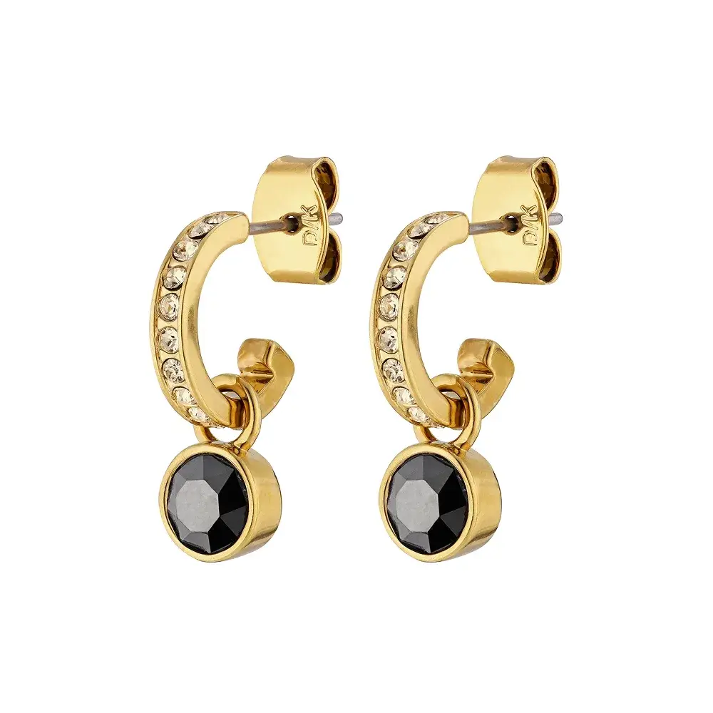 Серьги Dyrberg Kern DESSA SG BLACK / GOLDEN 390014
