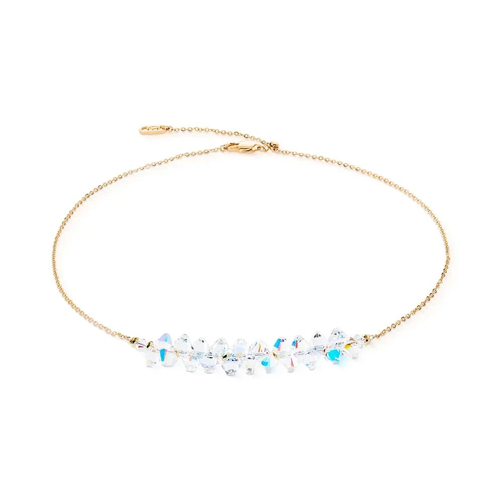 Колье Coeur de Lion Crystal-Gold 4633/10-1816
