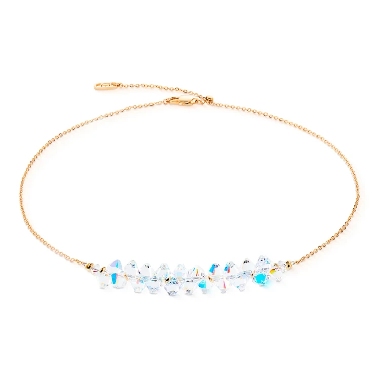 Колье Coeur de Lion Crystal-Gold 4633/10-1816