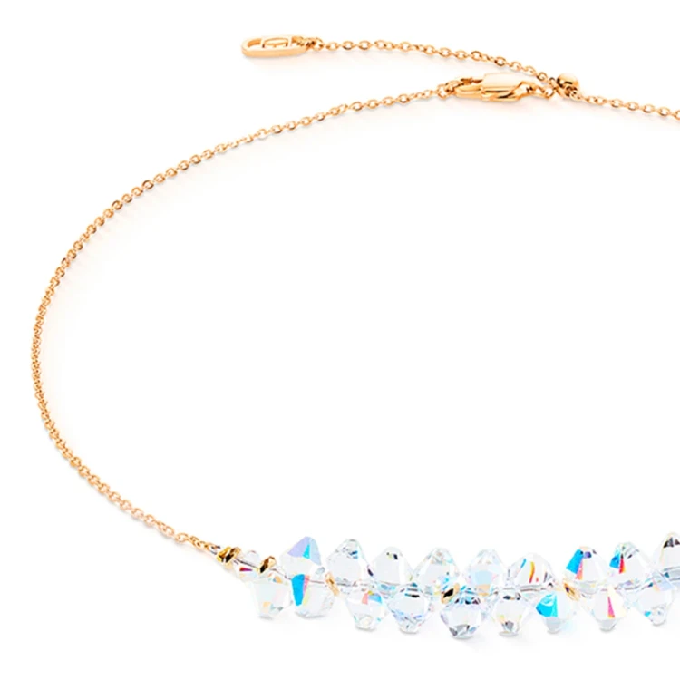 Колье Coeur de Lion Crystal-Gold 4633/10-1816