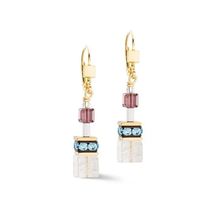 Серьги Coeur de Lion Multicolour Gold 3040/20-1516