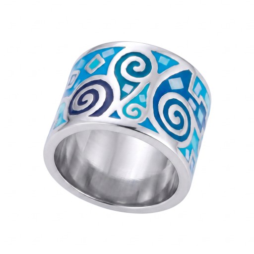Кольцо Fiore Luna KR01319-15/8 BL/S