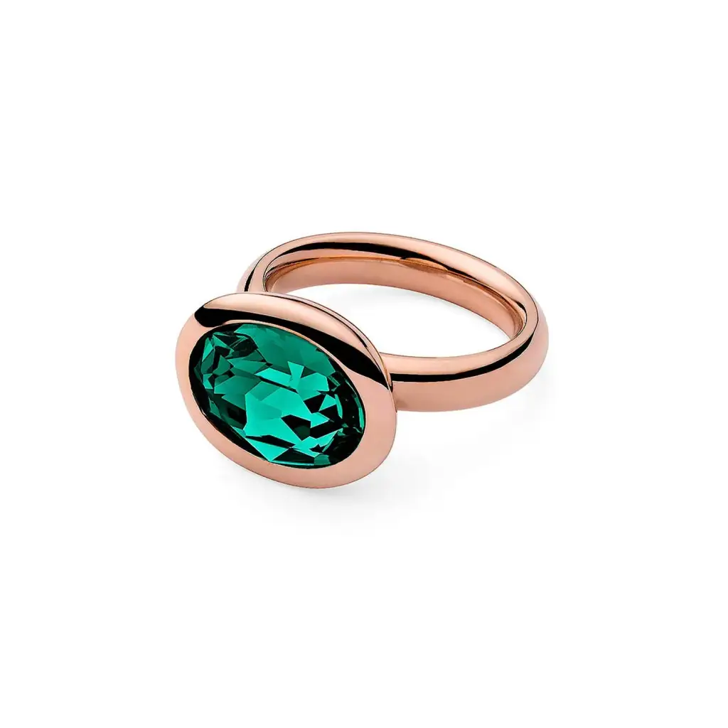Кольцо Qudo Tivola Emerald 16.5 мм 631583/16.5 G/RG