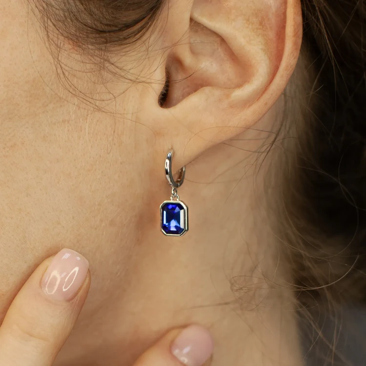 Серьги Fiore Luna SAPPHIRE ACE29031-03