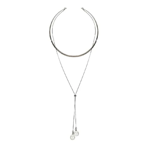 Possebon Чокер White Pearl B0501.1 S