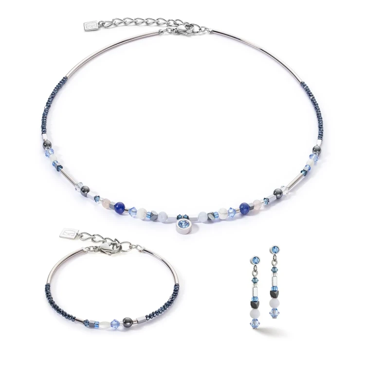 Колье Coeur de Lion Blue 4543/10-0700