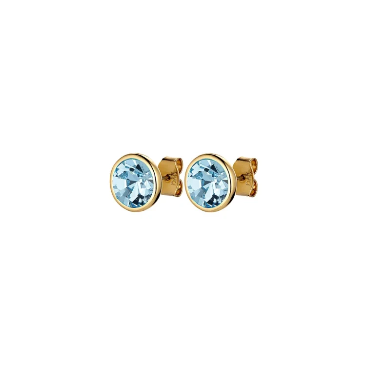 Dyrberg Kern Пусеты DIA SG AQUA 420002 BL/G