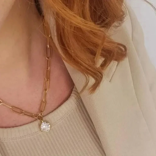 Колье Dyrberg Kern LISANNA SG CRYSTAL 390128 BW/G