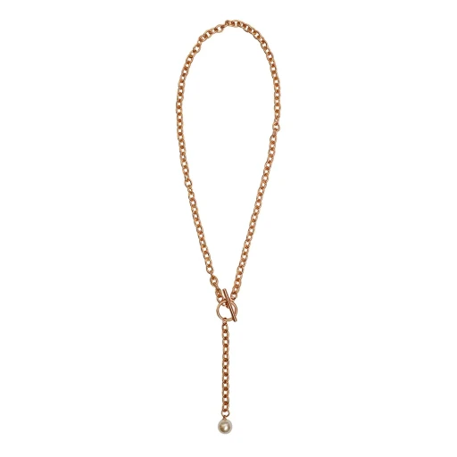Колье Fiore Luna Cream Pearl B2103PE-N05.12 BR/RG