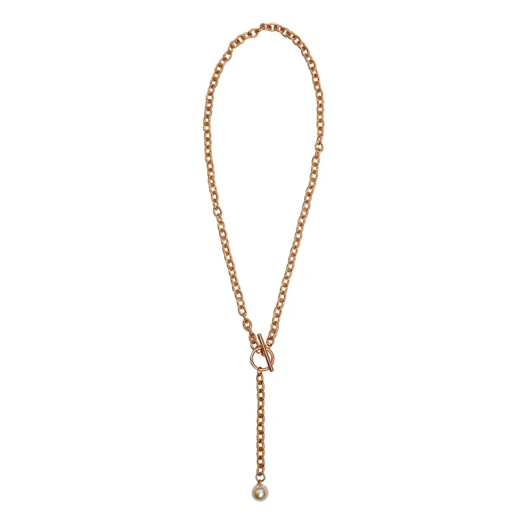 Колье Fiore Luna Cream Pearl B2103PE-N05.12 BR/RG
