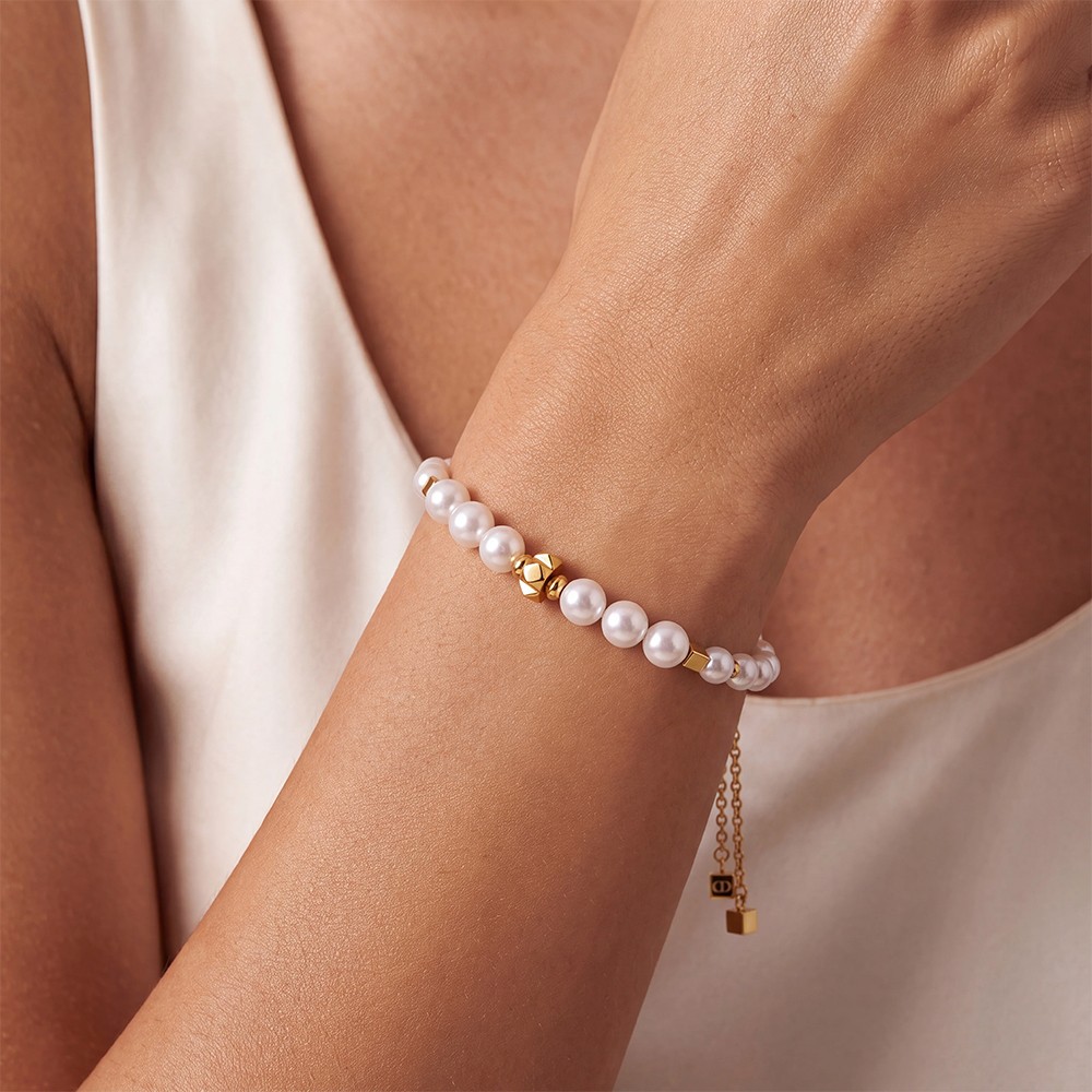 Браслет Coeur de Lion White-Gold 3032/30-1416
