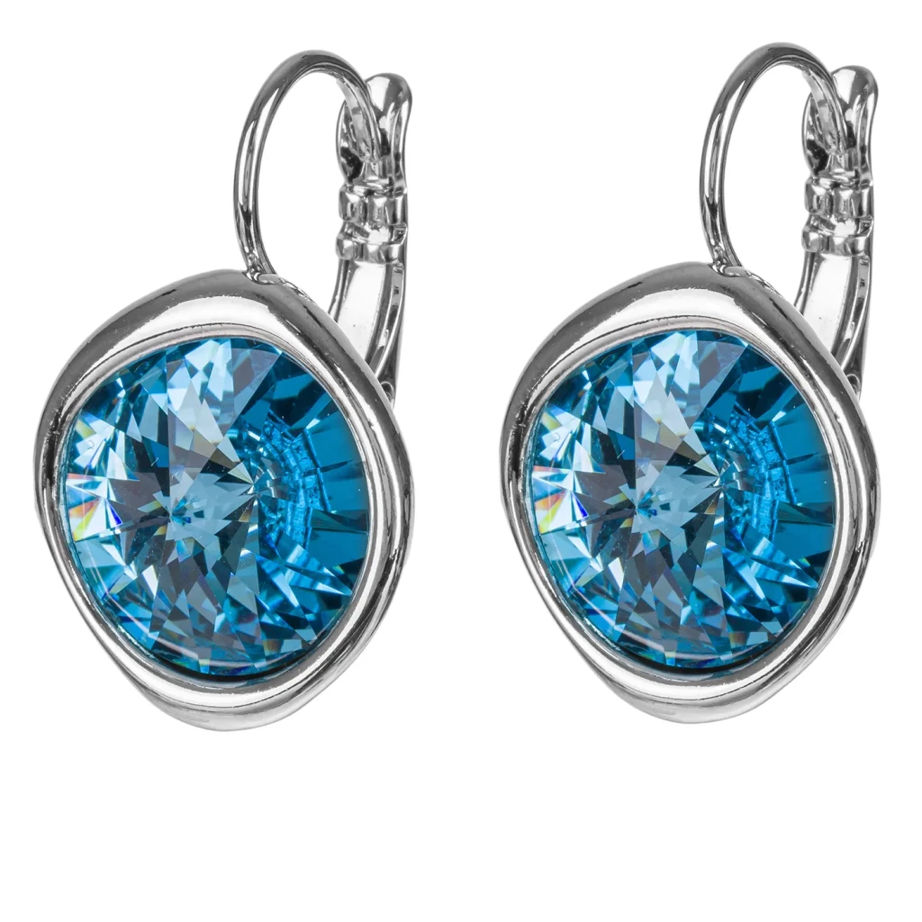 Серьги Fiore Luna Aquamarine A1902.M22 BL/S
