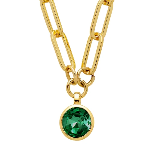 Колье Dyrberg Kern LISANNA SG EMERALD GREEN 450088