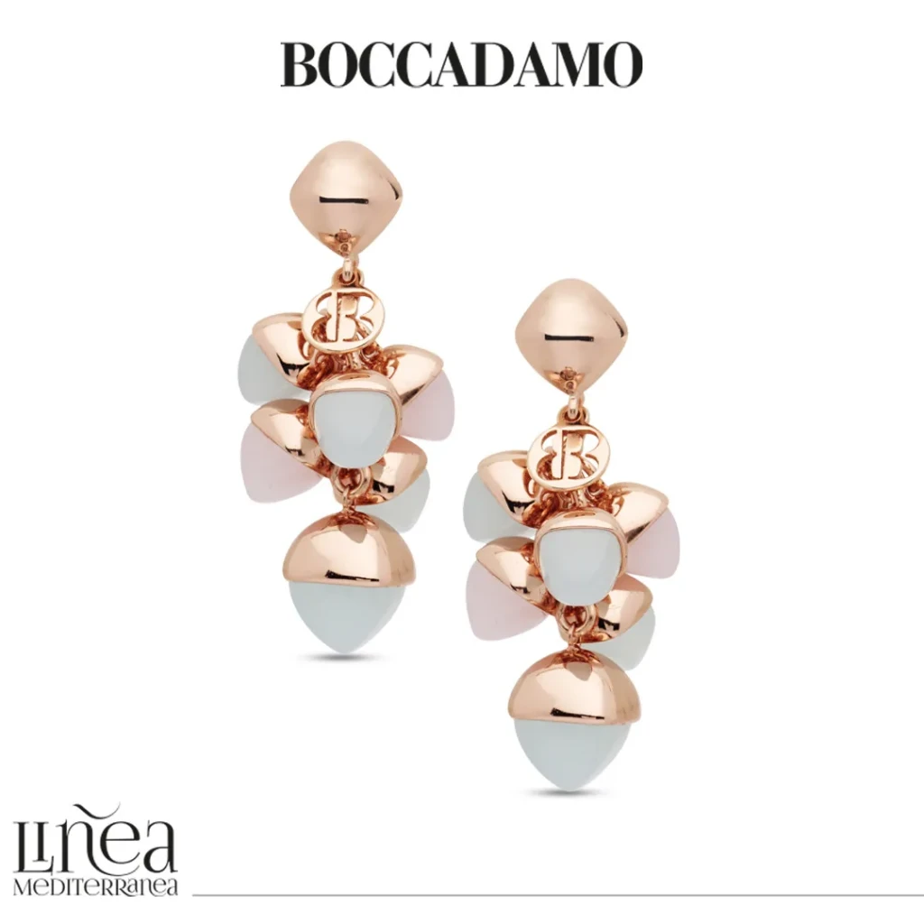 Серьги Boccadamo Caleida Blue-Rose XOR533RA BL/RG