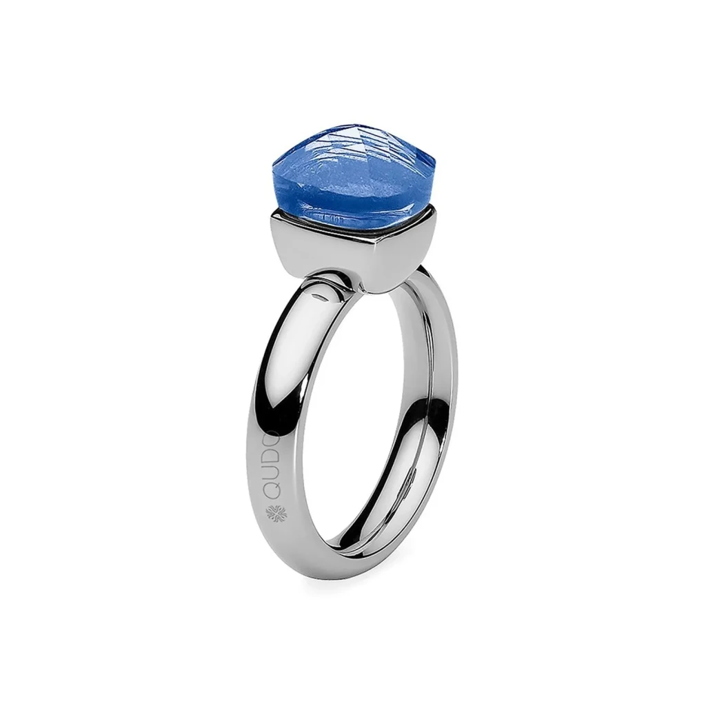 Кольцо Qudo Firenze Light Sapphire 16.5 мм 611004 BL/S
