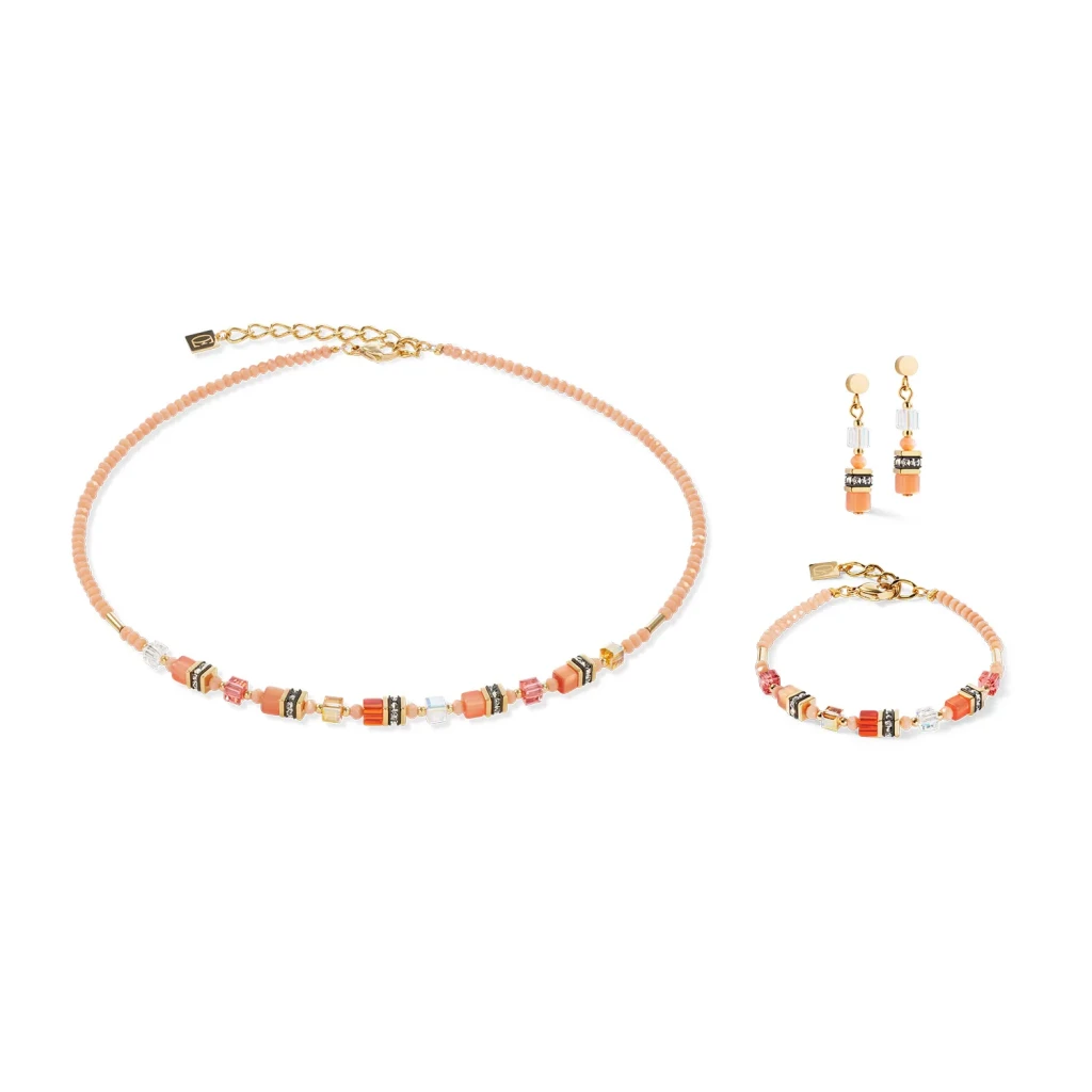 Серьги Coeur de Lion Orange 4565/21-0200