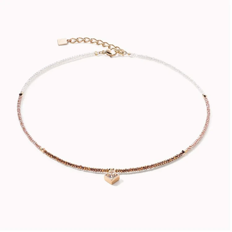 Колье Coeur de Lion Golden Shadow - Rosegold 6006/10-1037