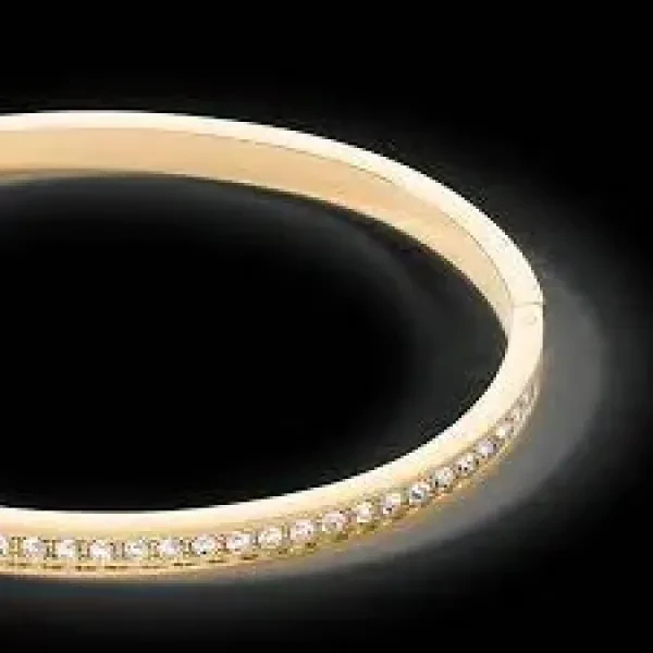 Браслет Coeur de Lion Crystal-Gold 17 см 0131/33-1816
