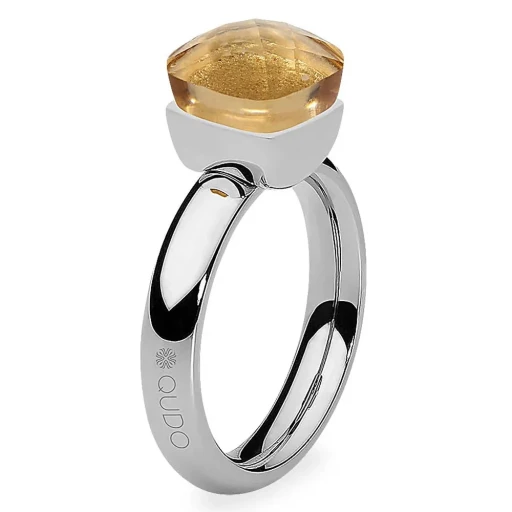 Кольцо Qudo FIRENZE 19 (S) Champagne 107000/40-5035 19