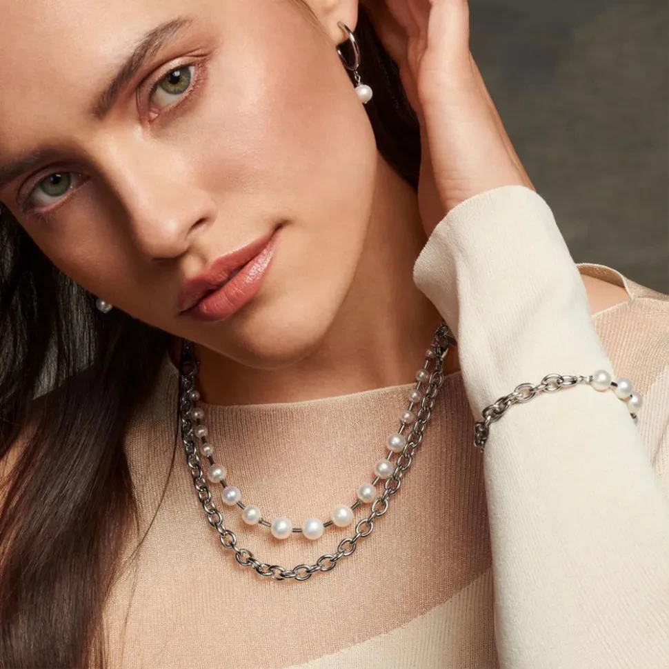 Браслет Coeur de Lion 4-In-1 White-Silver 1100/30-1417