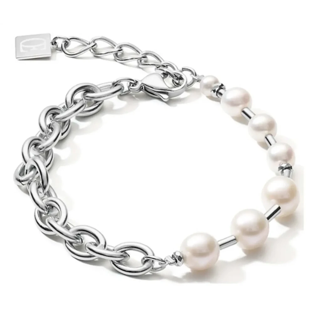 Браслет Coeur de Lion 4-In-1 White-Silver 1100/30-1417