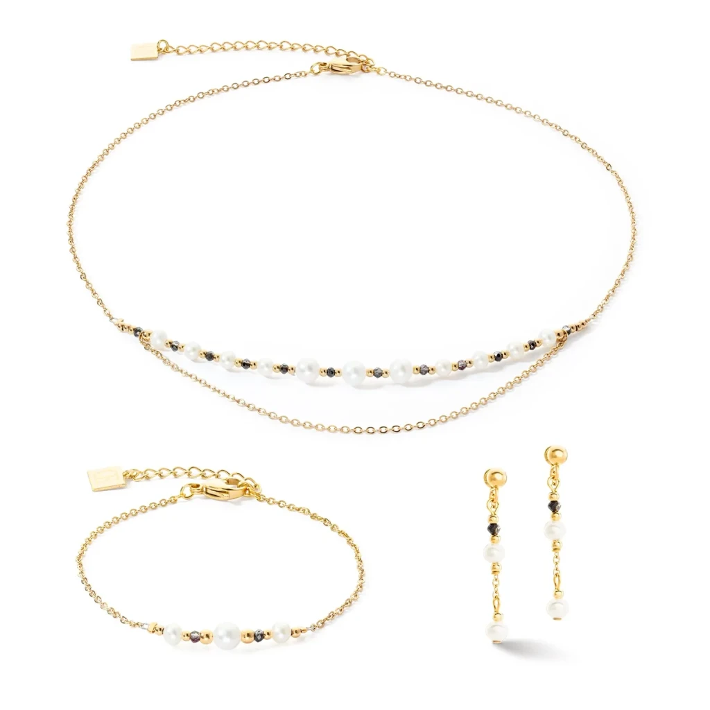 Пусеты Coeur de Lion White-Gold 1118/21-1416