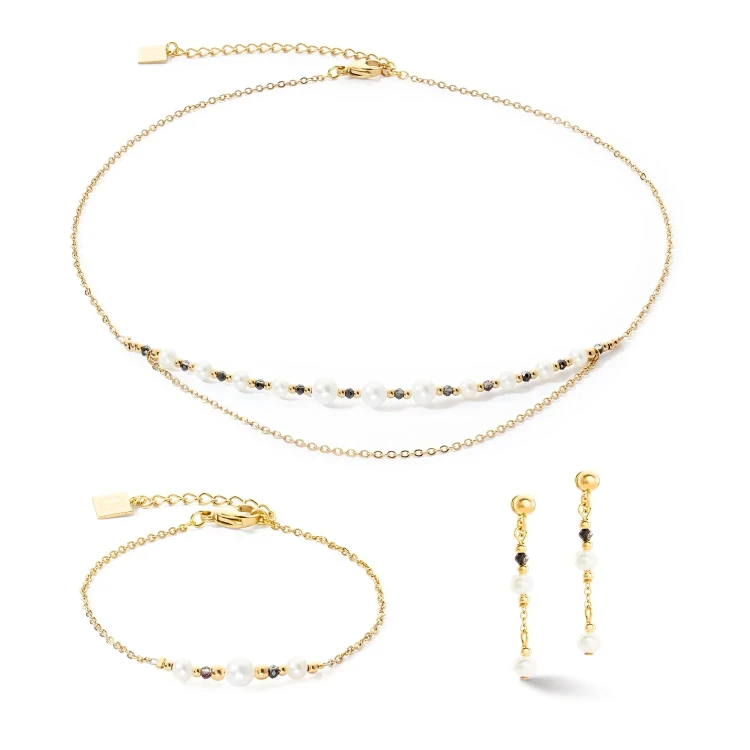 Пусеты Coeur de Lion White-Gold 1118/21-1416