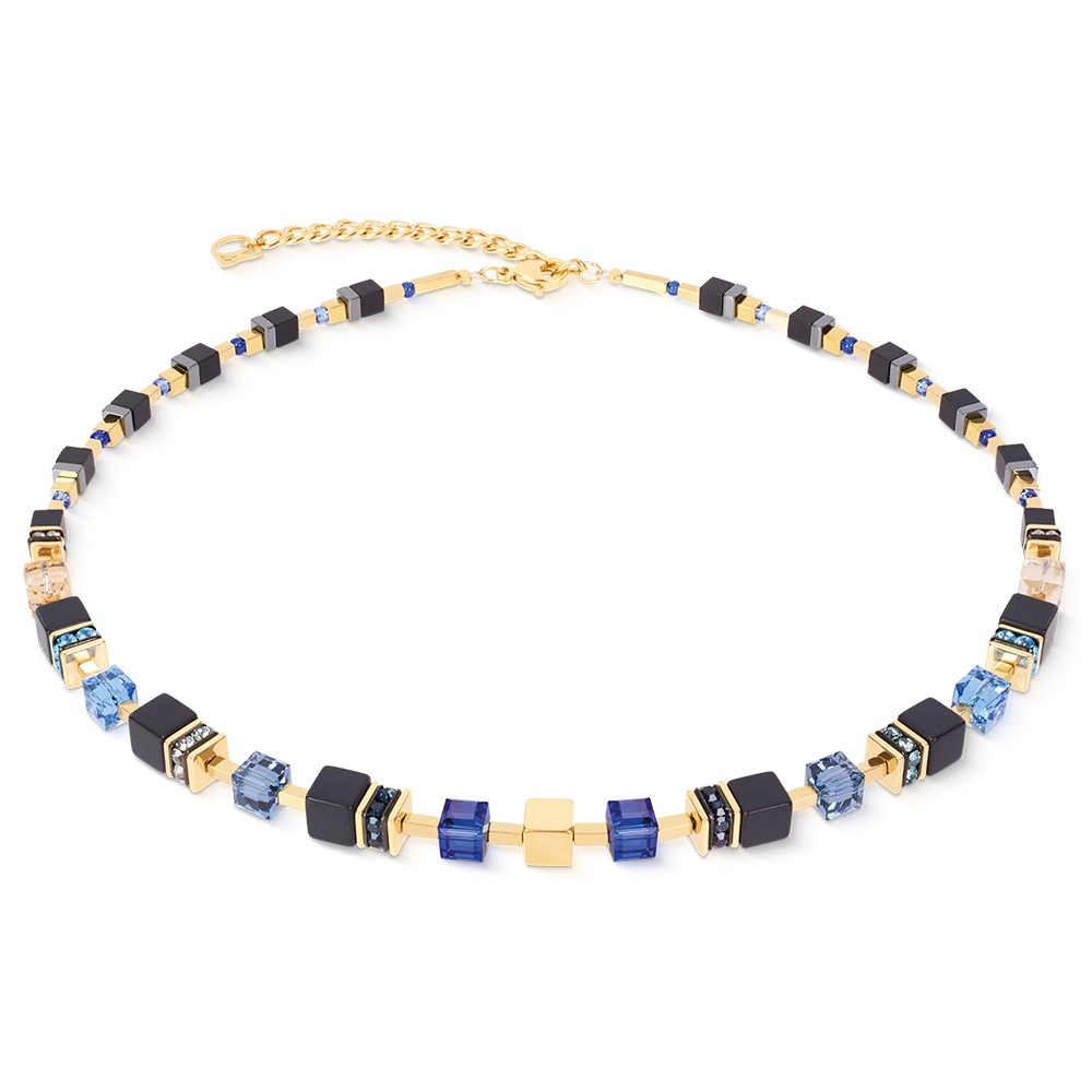Колье Coeur de Lion Black-Blue 3043/10-1307