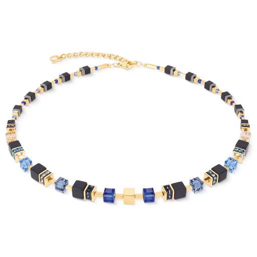 Колье Coeur de Lion Black-Blue 3043/10-1307