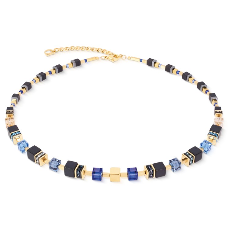 Колье Coeur de Lion Black-Blue 3043/10-1307