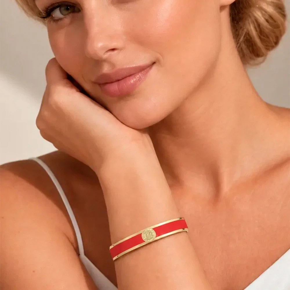 Браслет PENNIKA II SG RED 350729 Dyrberg Kern