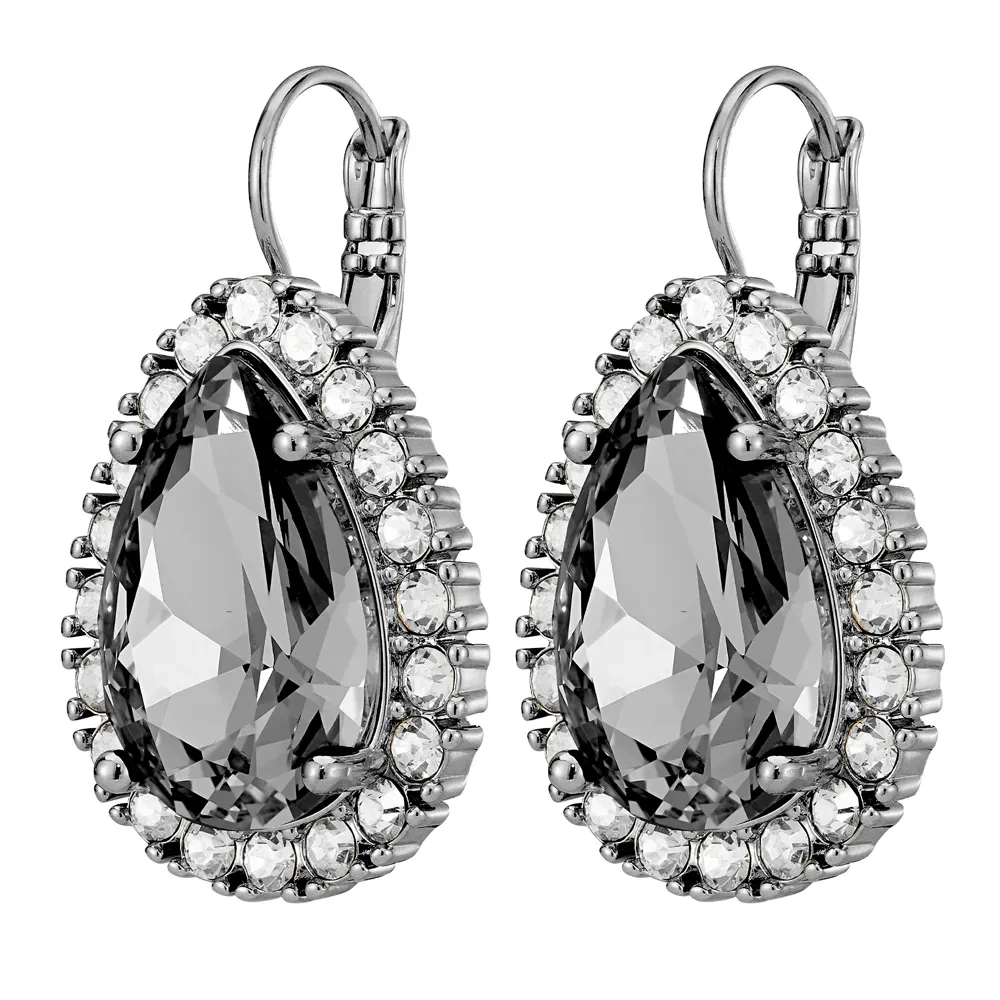 Серьги Dyrberg Kern FIORA SS GREY/CRYSTAL 450078