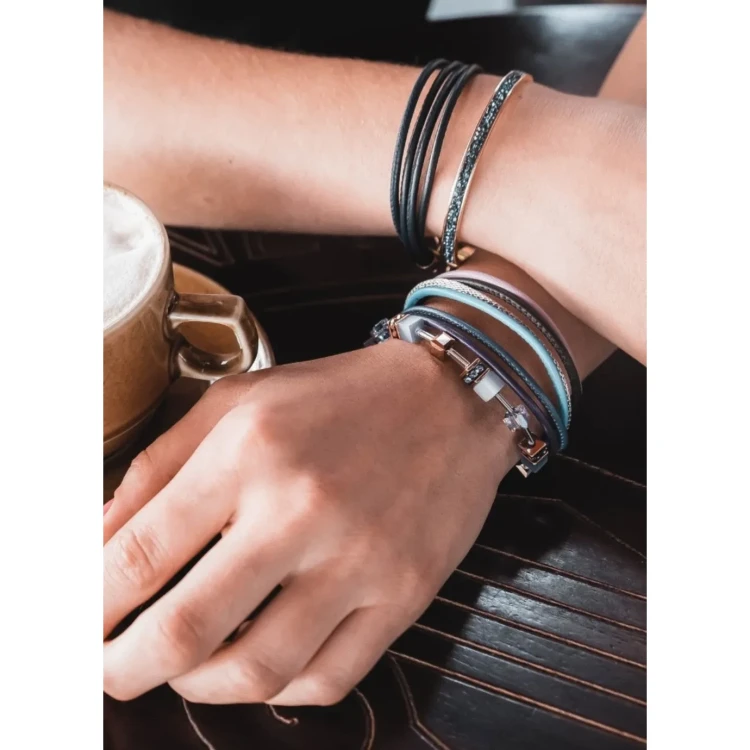 Браслет Coeur de Lion Anthracite 17 см 0214/33-1223