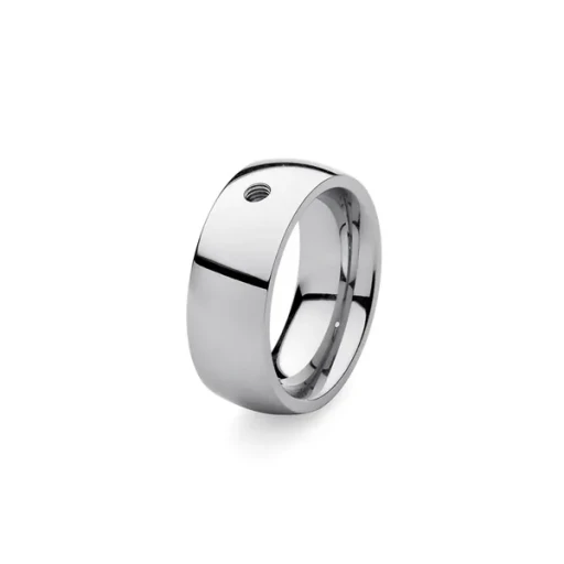 Кольцо  - база Basic big silver 16.5 мм 627001 S