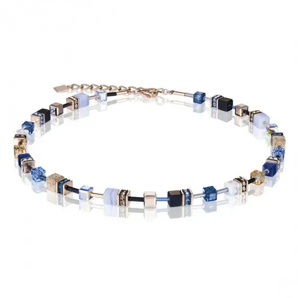 Колье Coeur de Lion Blue Beige 4905/10-0710