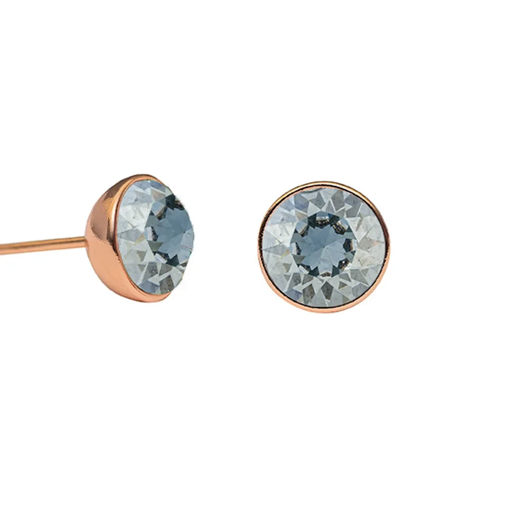Пусеты Crystal Blue Shade SWE298 CBS RG