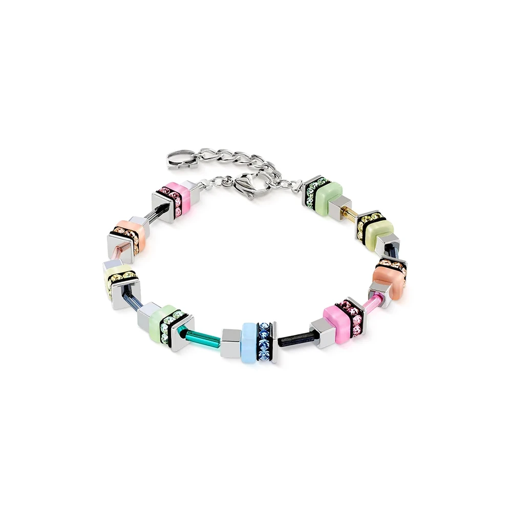 Браслет Coeur de Lion Multi-Pastell-Silver 4413/30-1580