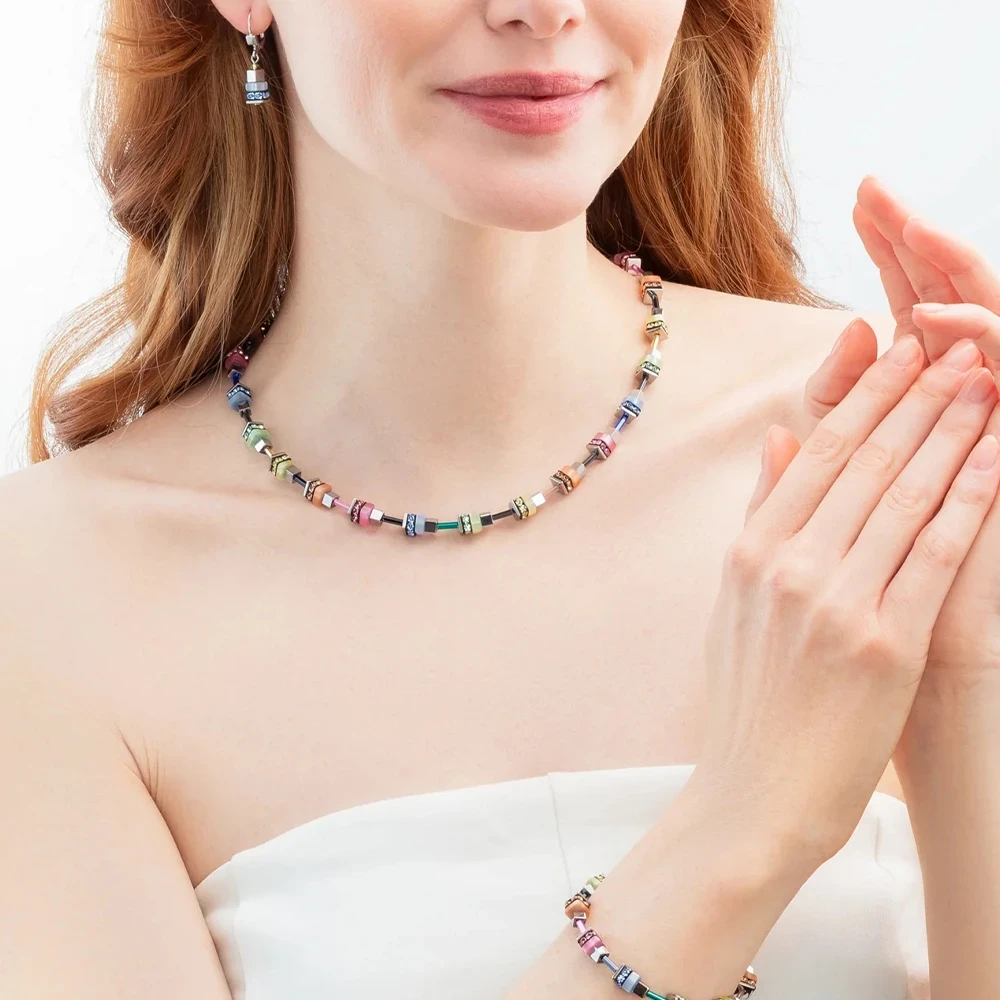 Браслет Coeur de Lion Multi-Pastell-Silver 4413/30-1580