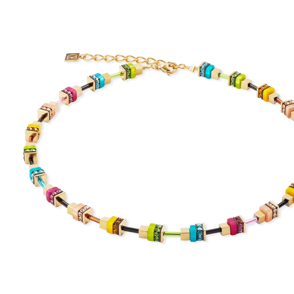 Колье Coeur de Lion Boho Sunset Cube 4413/10-1516