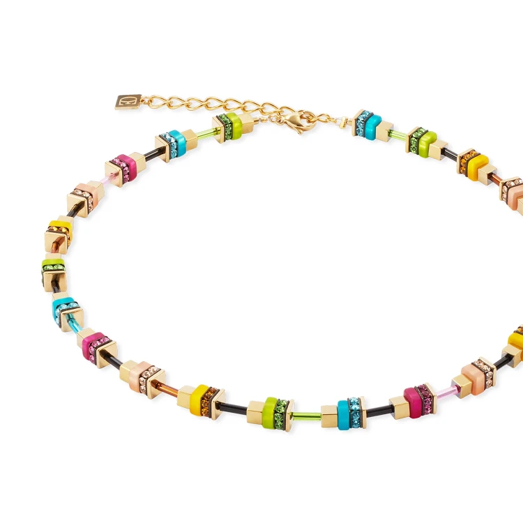 Колье Coeur de Lion Boho Sunset Cube 4413/10-1516