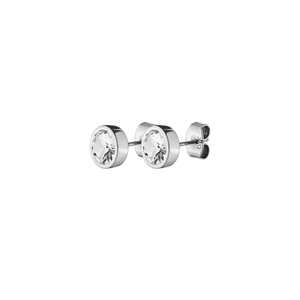 Серьги Dyrberg Kern NOBLE SS CRYSTAL 318059 BW/S