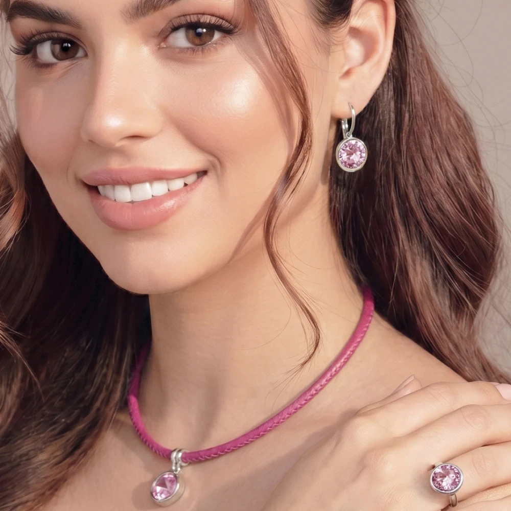 Серьги Light Rose A1902.12 R/S Fiore Luna
