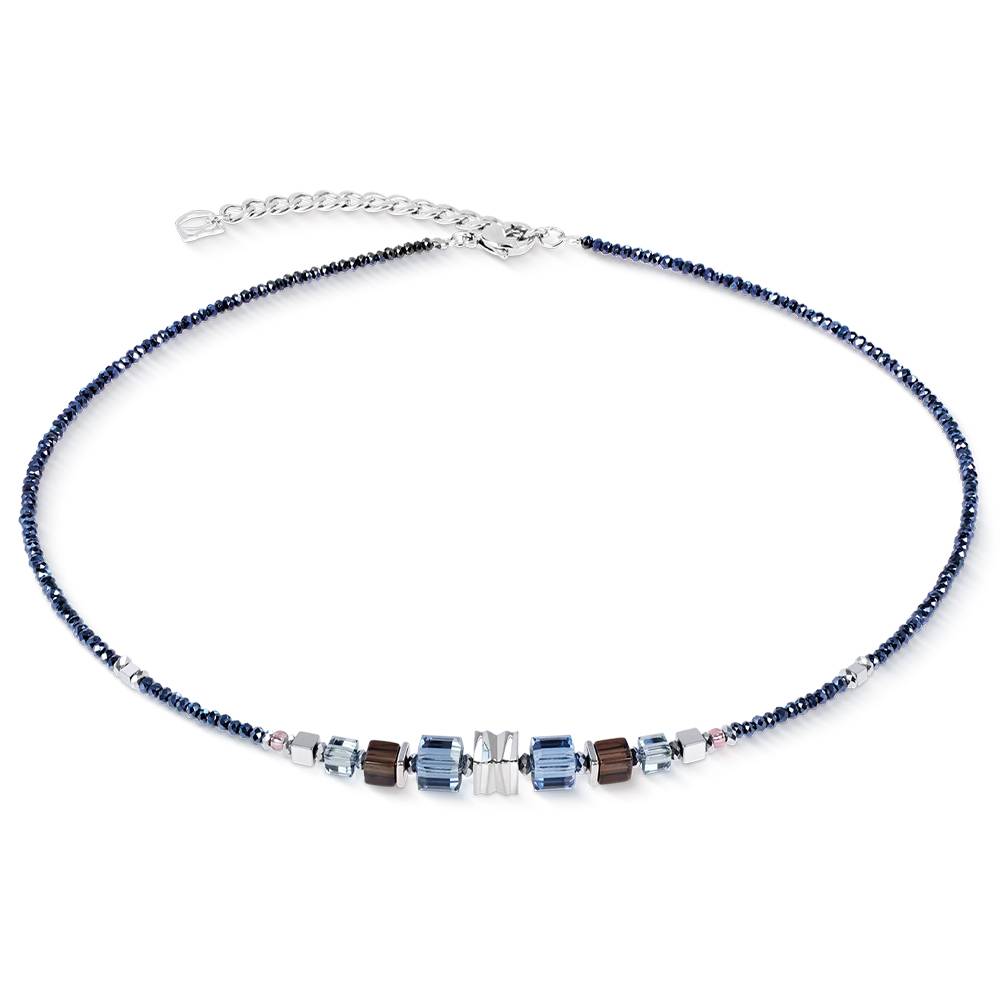 Колье Coeur de Lion Blue-Grey 3044/10-0712