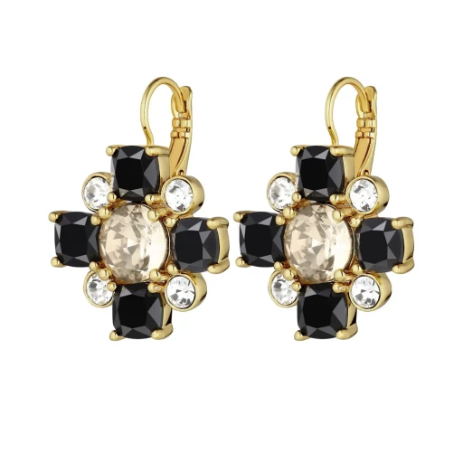 Серьги Dyrberg Kern BATTI SG BLACK/GOLDEN 430058