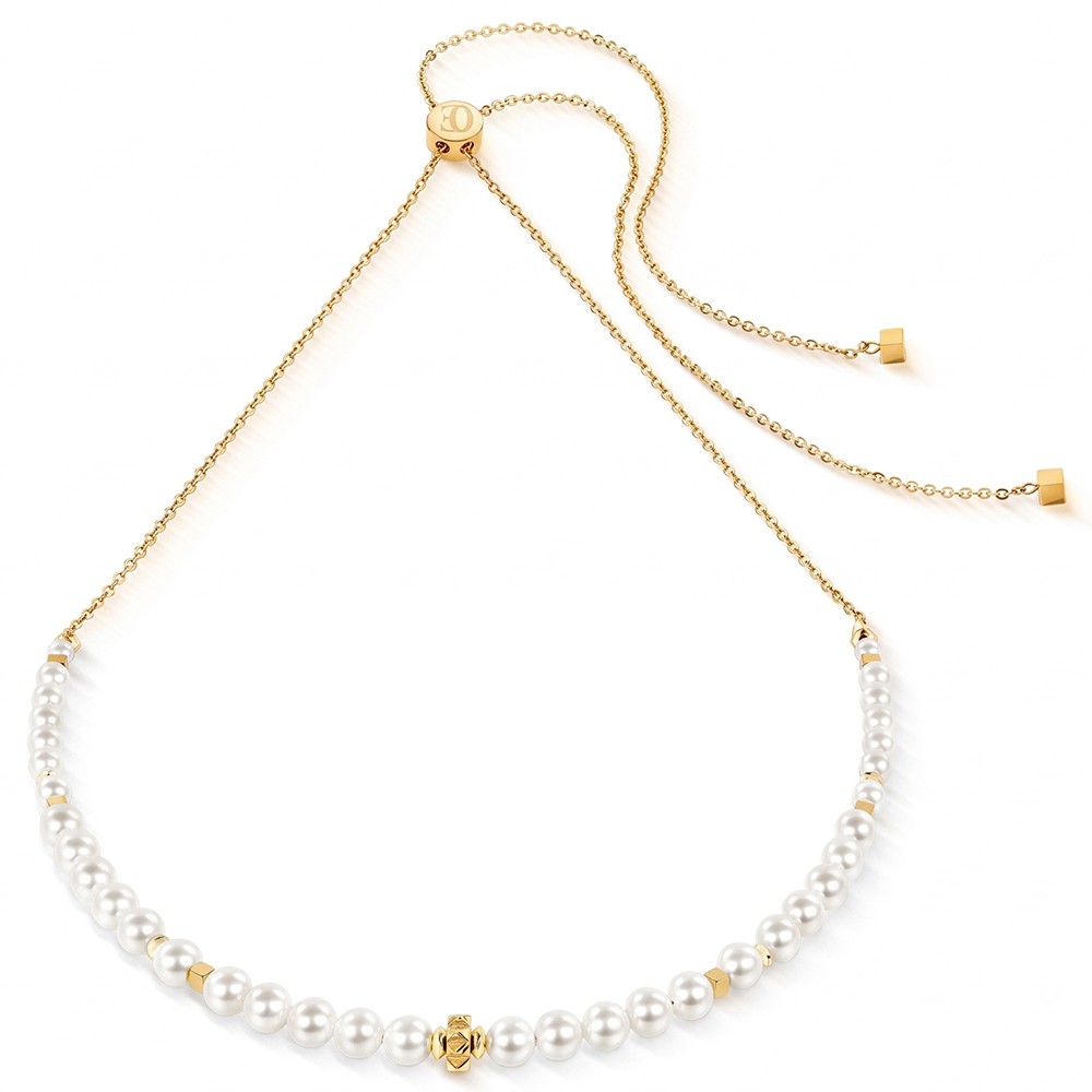 Колье Coeur de Lion White-Gold 3032/10-1416