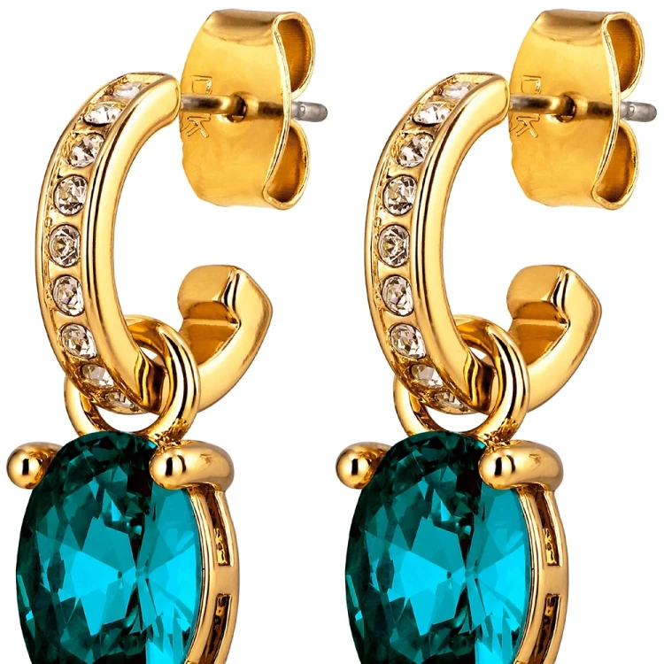 Серьги SOLENE SG PETROL 490068 Dyrberg Kern