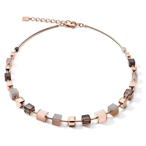Колье Coeur de Lion Rose Gold Brown 5059/10-1100