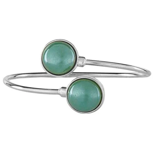 Браслет Possebon pearl green quartz С1366.16 G/S